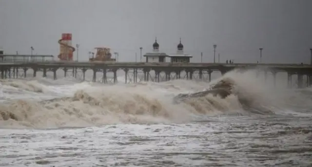 Storm at sea