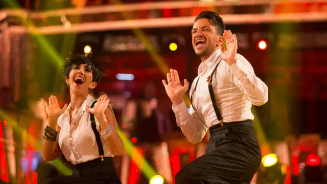 Janette Manrara and Peter Andre