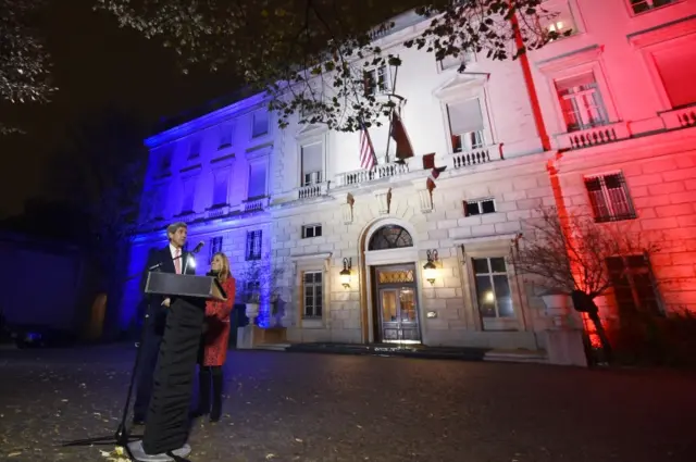 US Secretary of State John Kerry in Paris