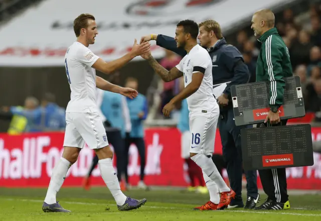 Harry Kane and Ryan Bertrand