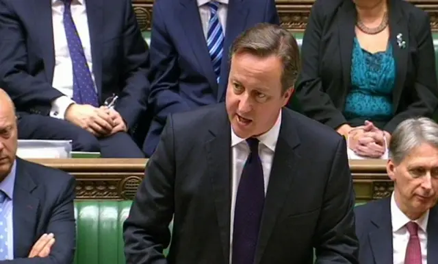 David Cameron addresses the House of Commons (17 November 2015)