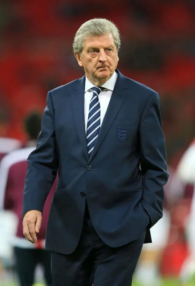 England manager Roy Hodgson