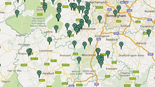 Power Cut Map - Western Power