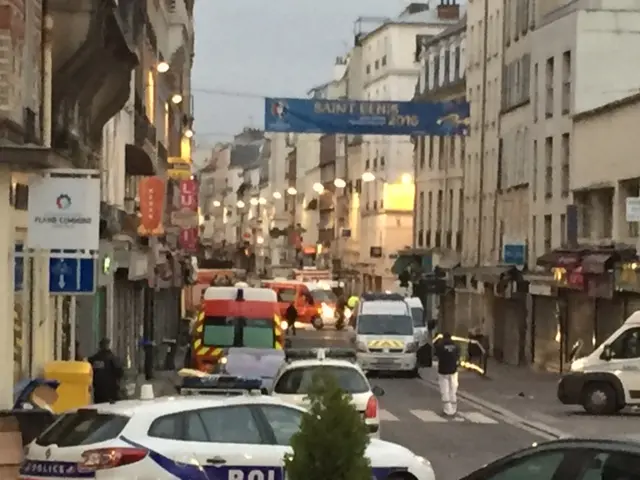 Scene at St Denis