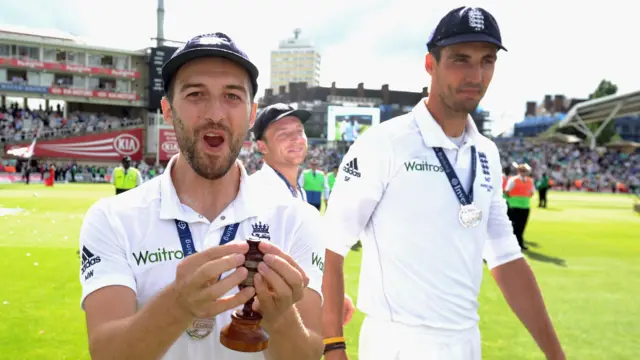 Mark Wood and Steven Finn