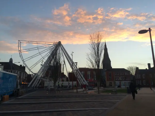 Big wheel in Jubilee Square