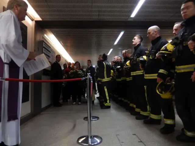 LFB at King's Cross memorial