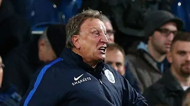 QPR interim manager Neil Warnock