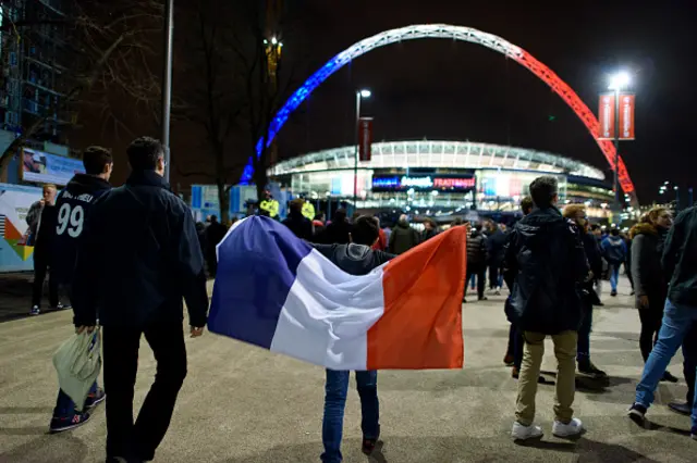 England v France fans