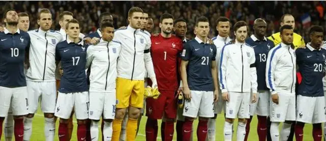 England v France