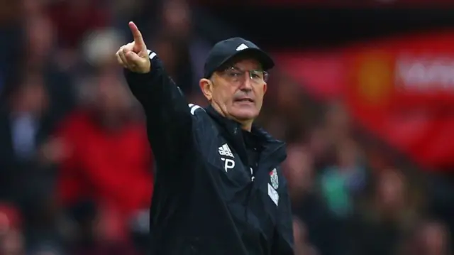 West Brom head coach Tony Pulis