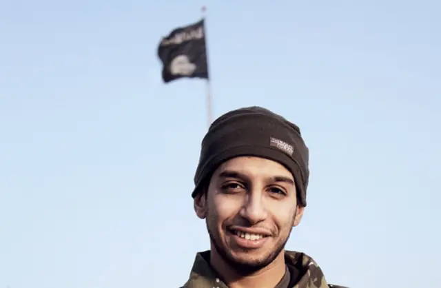 28-year-old Belgian IS group leading militant Abdelhamid Abaaoud