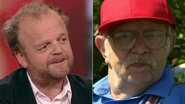 Toby Jones and Neil Baldwin