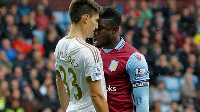 Micah Richards of Aston Villa