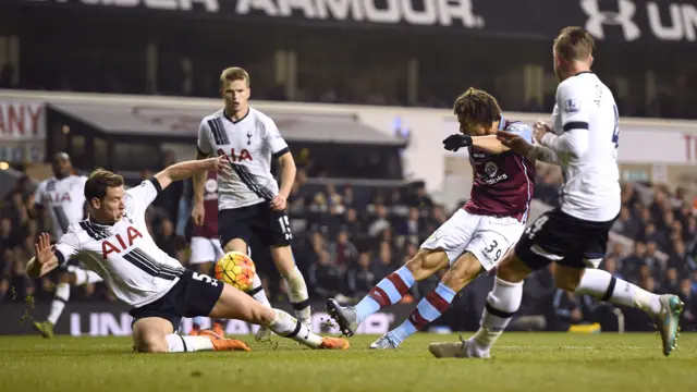 Rudy Gestede shoots