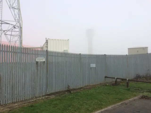 Luton Airport control tower