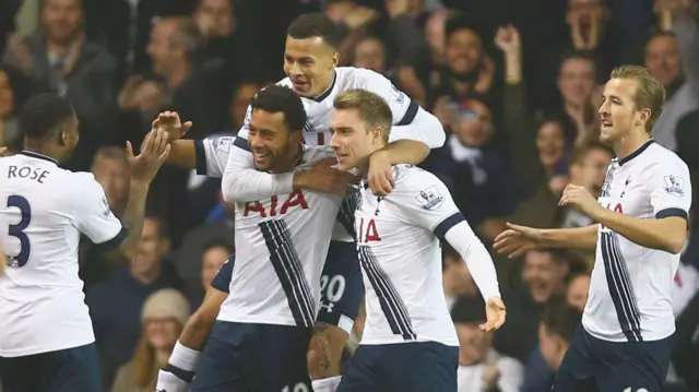 Mousa Dembele of Tottenham