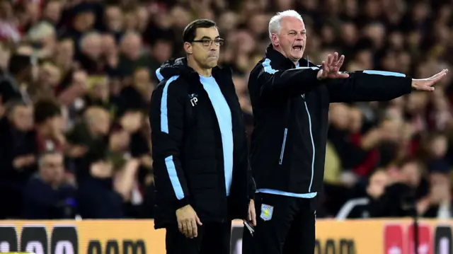 Aston Villa caretaker manager Kevin MacDonald