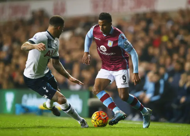 Scott Sinclair of Aston Villa