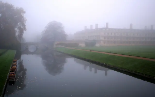 Fog over the River Cam