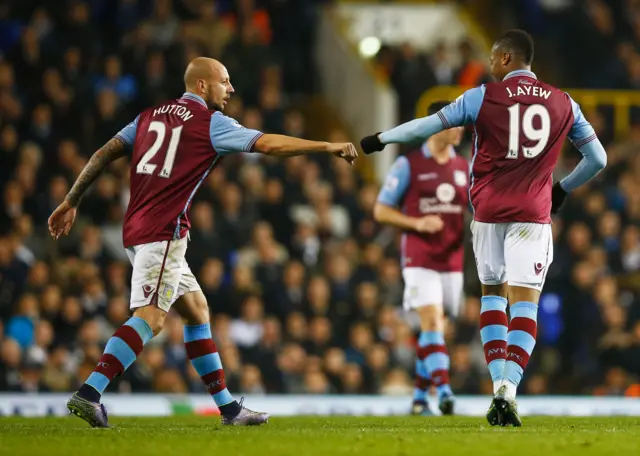 Jordan Ayew of Aston Villa