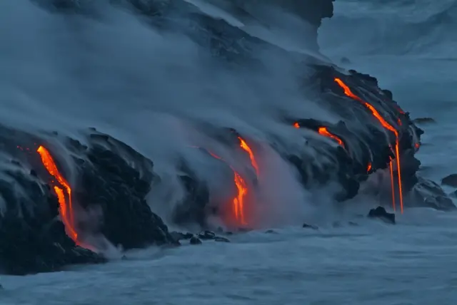 Hawaiian volcano