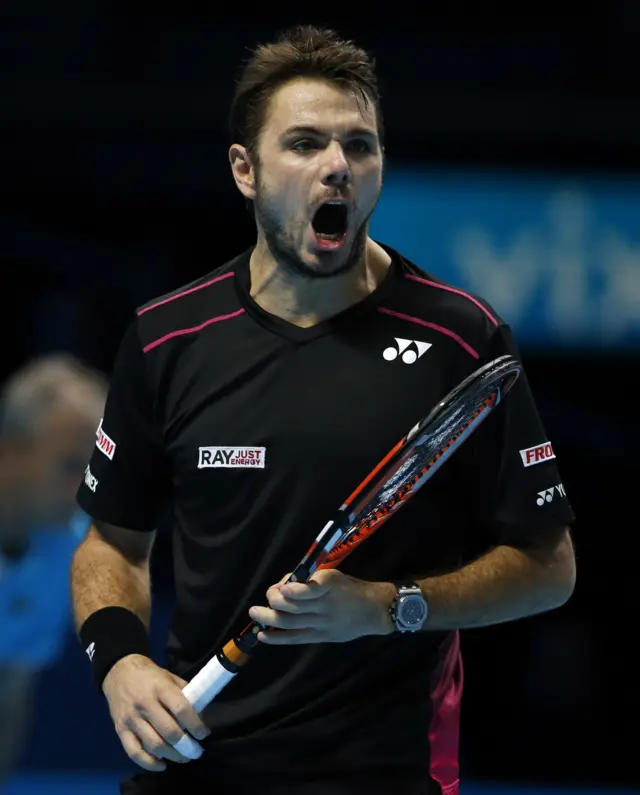 Stan Wawrinka of Switzerland