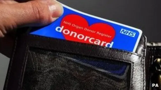 Donor card