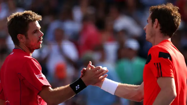 Stan Wawrinka and Andy Murray