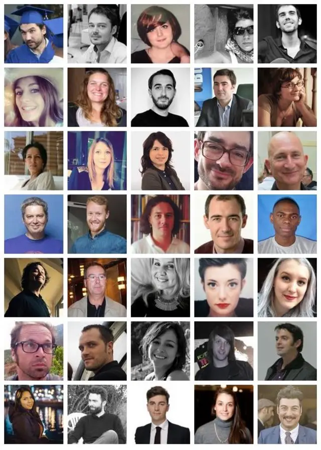 Paris victims