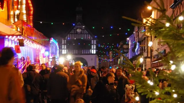 Bridgnorth Christmas Lights