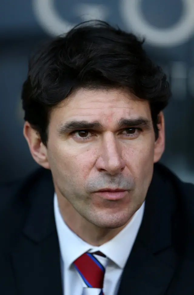 Middlesbrough manager Aitor Karanka