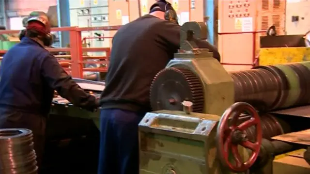 Inside one of the Caparo factories