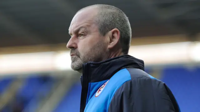 Steve Clarke, the Reading manager