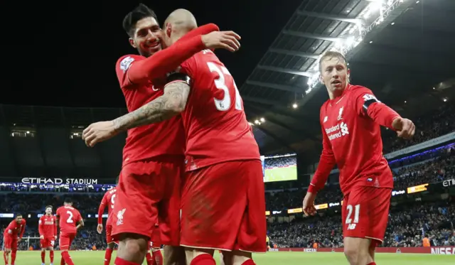 Liverpool celebrate