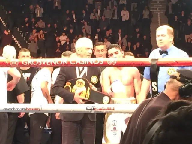 Anthony Crolla stands by his belt