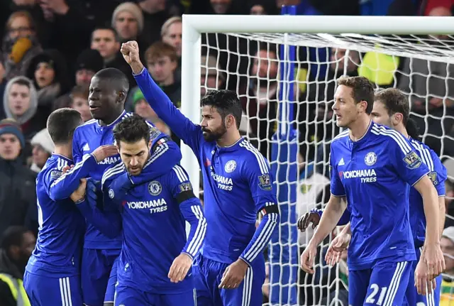 Chelsea celebrate