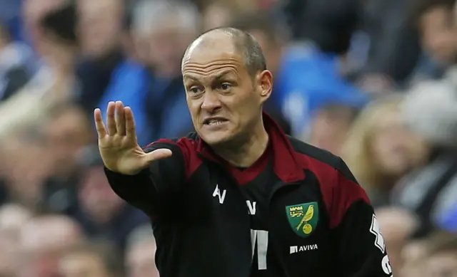 Norwich manager Alex Neil