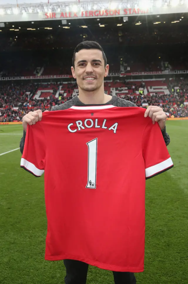 Anthony Crolla at Old Trafford