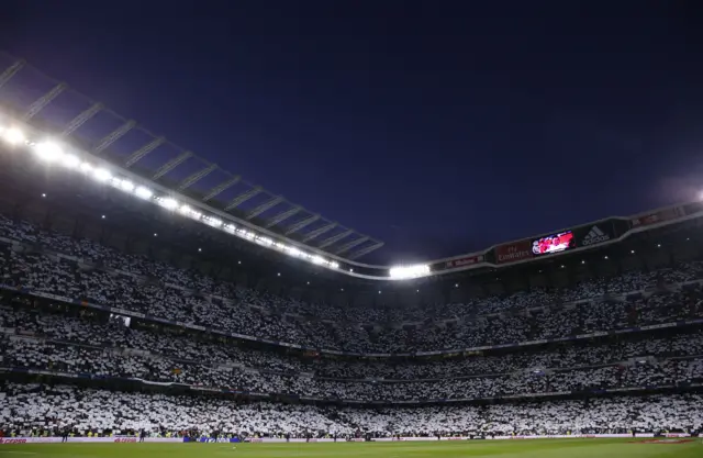 Bernabeu ahead of kick-off