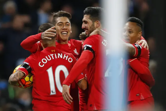 Liverpool celebrate