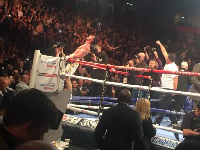 Anthony Crolla wins the world title