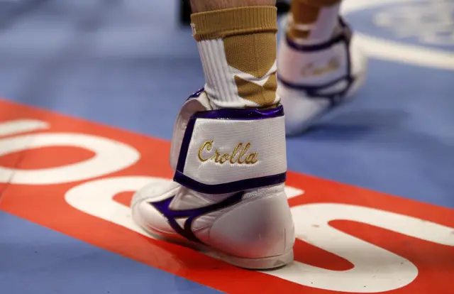 Anthony Crolla's shoes