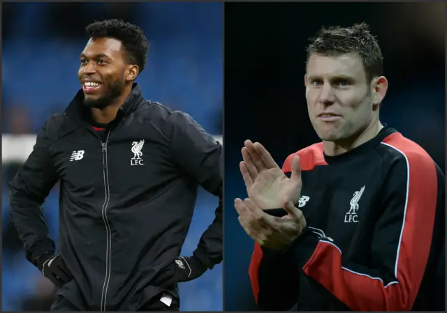 Danny Sturridge and James Milner