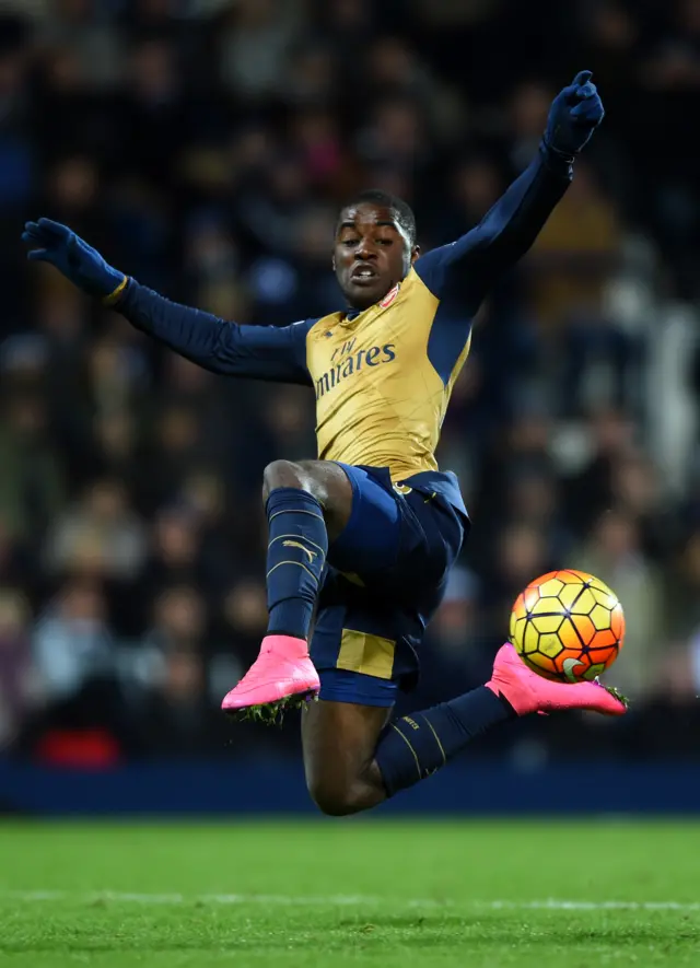 Arsenal's Joel Campbell