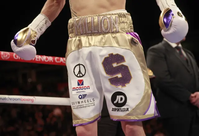 Anthony Crolla's shorts