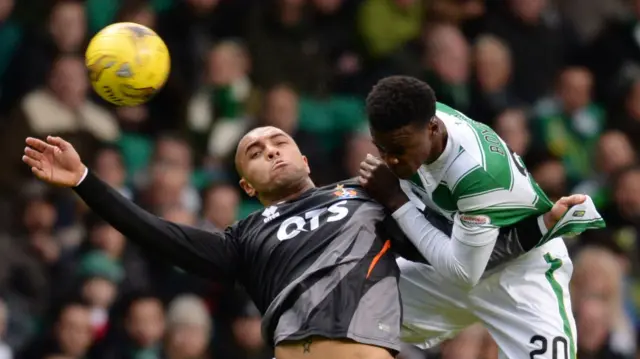 Josh Magennis and Dedryck Boyata