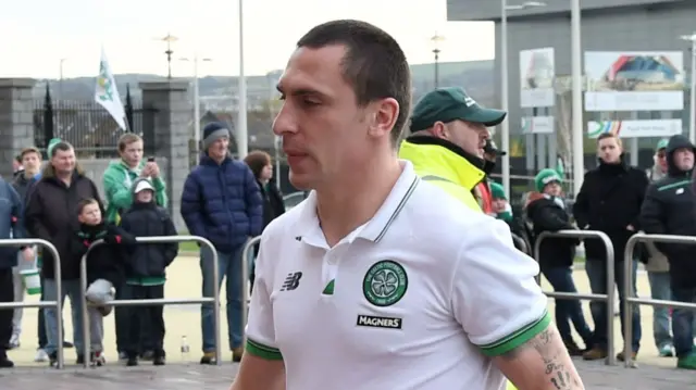 Celtic captain Scott Brown