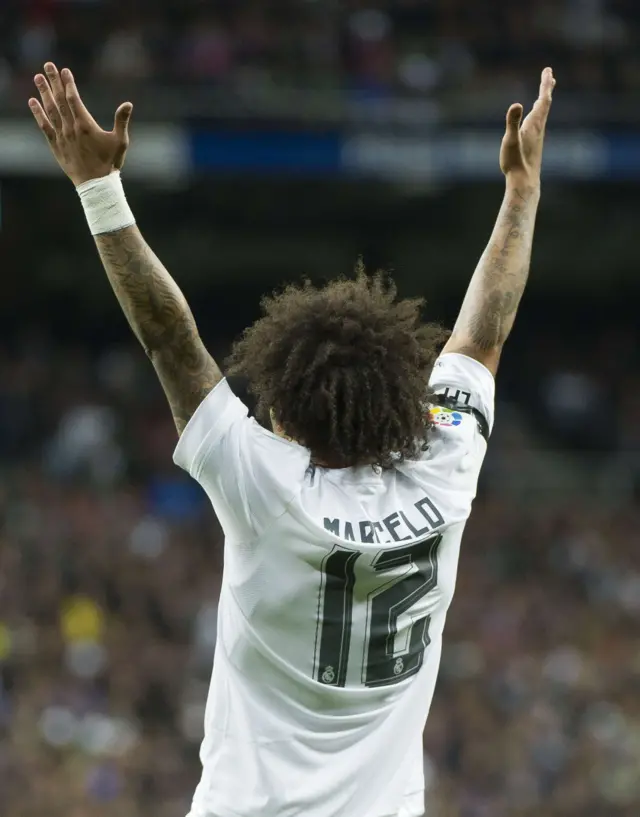 Marcelo reacts