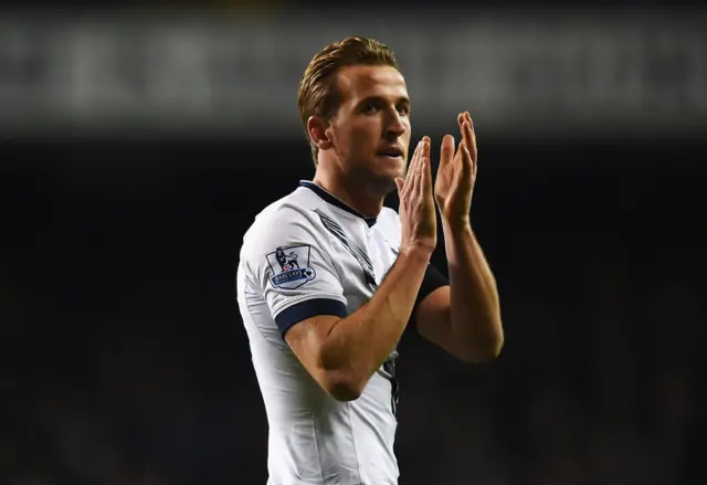 Tottenham striker Harry Kane